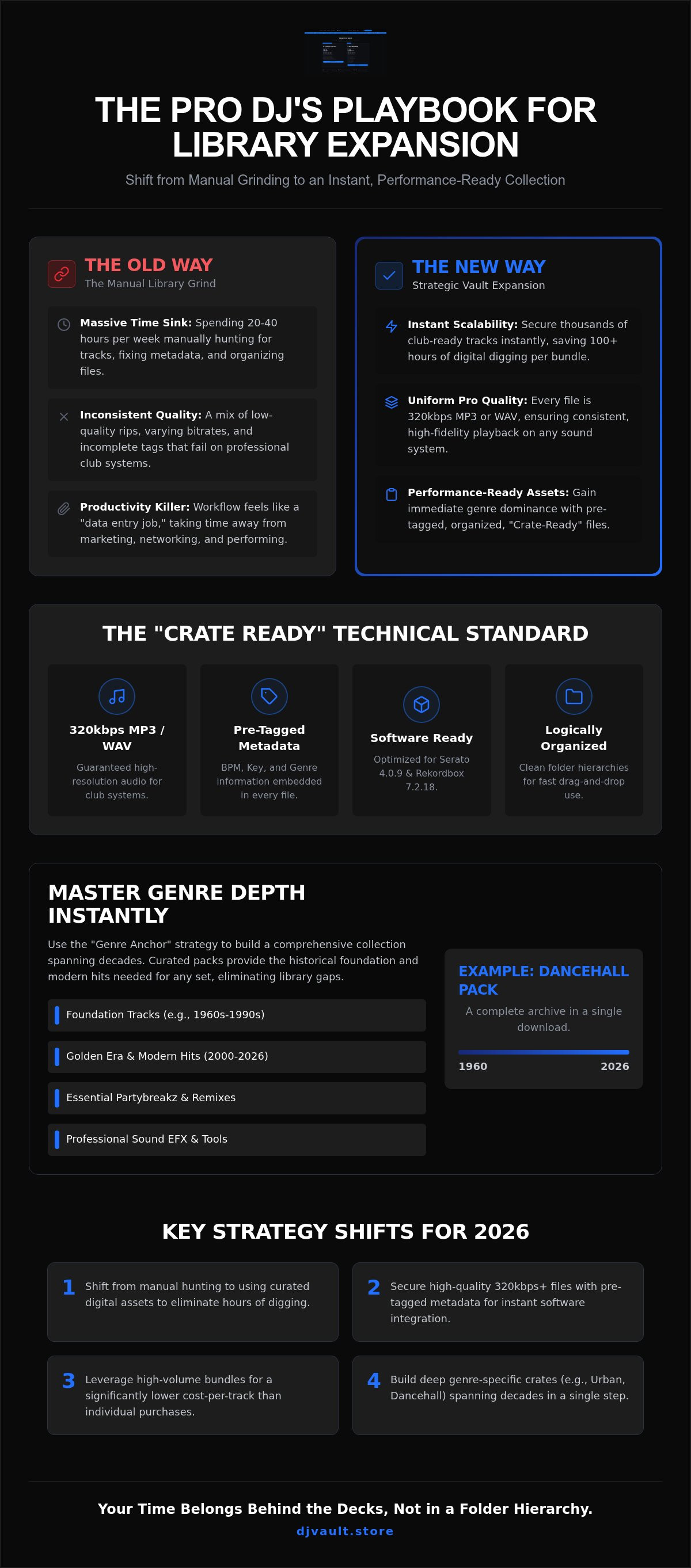 How to Expand Your Professional DJ Library Instantly: The 2026 Guide infographic